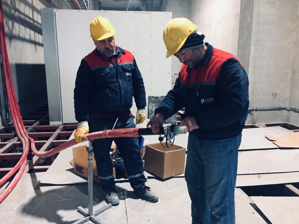 Kablo hazırlığı · OG